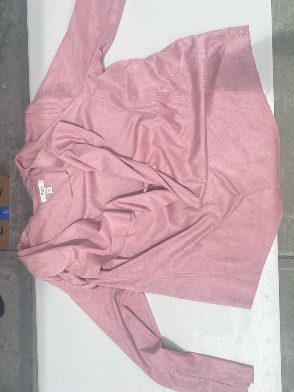 Soft Pink Long Sleeve Top
